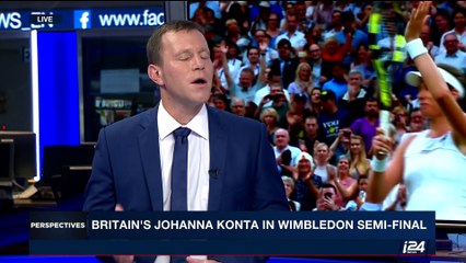 PERSPECTIVES | Britain's Johanna Konta in Wimbledon semi-final | Wednesday, July 12th 2017