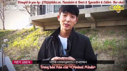 [Vietsub by GMG] [11.07.2017] Hậu trường Criminal Minds 1 - Only JG