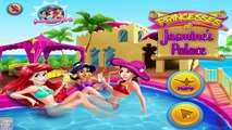 Princesses At Jasmines Palace - Disney Princess Ariel Belle Jasmine Dress Up Game For Gir