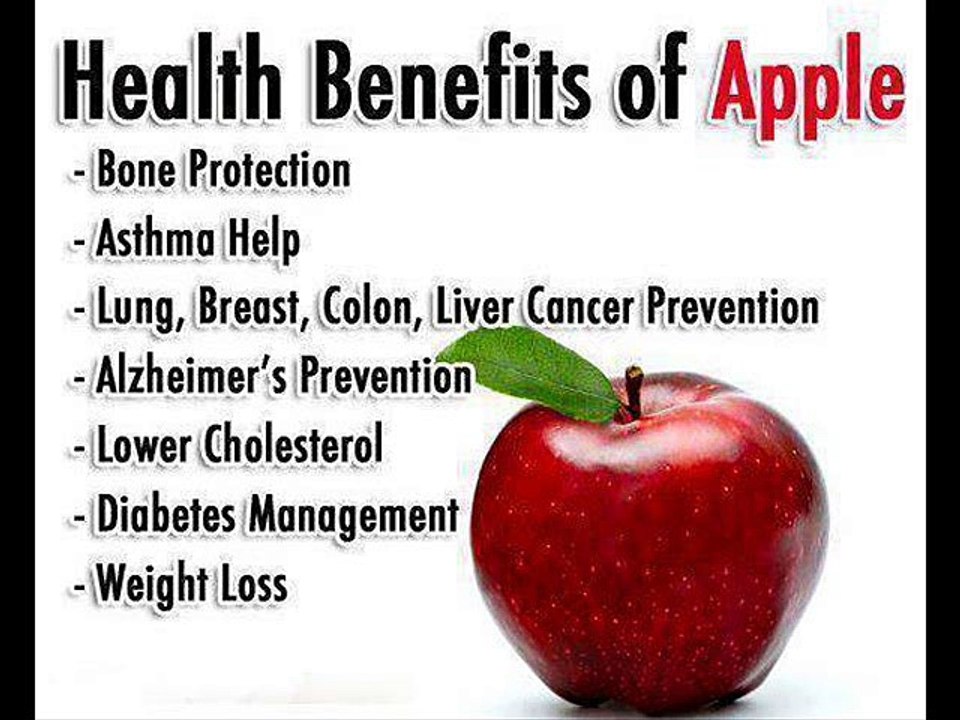health benefits of apple
