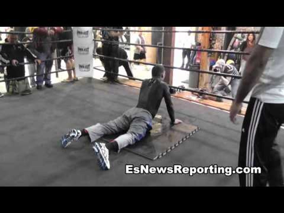 Gamboa Training Camp - He Can Be As Big As Sugar Ray Robinson