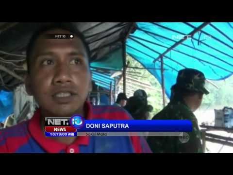 11 Penambang Emas Tertimbun Longsor - NET 10