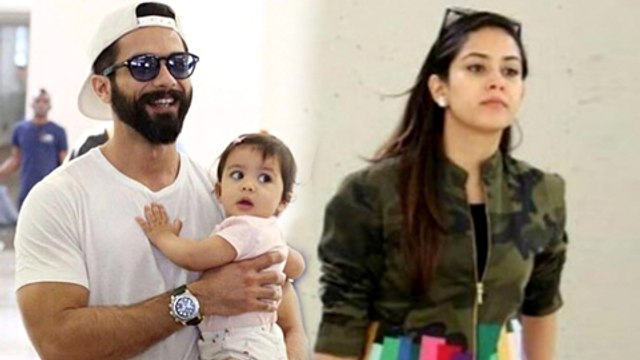 Misha Kapoor, Shahid Kapoor And Mira Rajput SPOTTED At New York JFK Airport For IIFA 2017