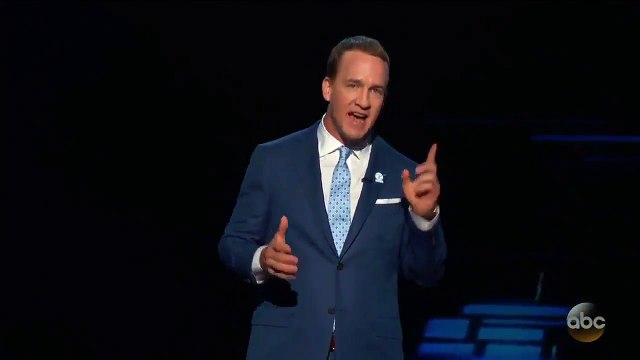 【NBA】Peyton Manning Roasts Kevin Durant and Russell Westbrook Reacts 2017 ESPY Awards