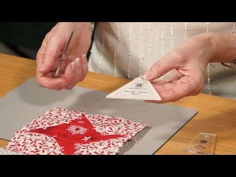 Using the Mini EZ Quilting rotary templates with Valerie Nesbitt