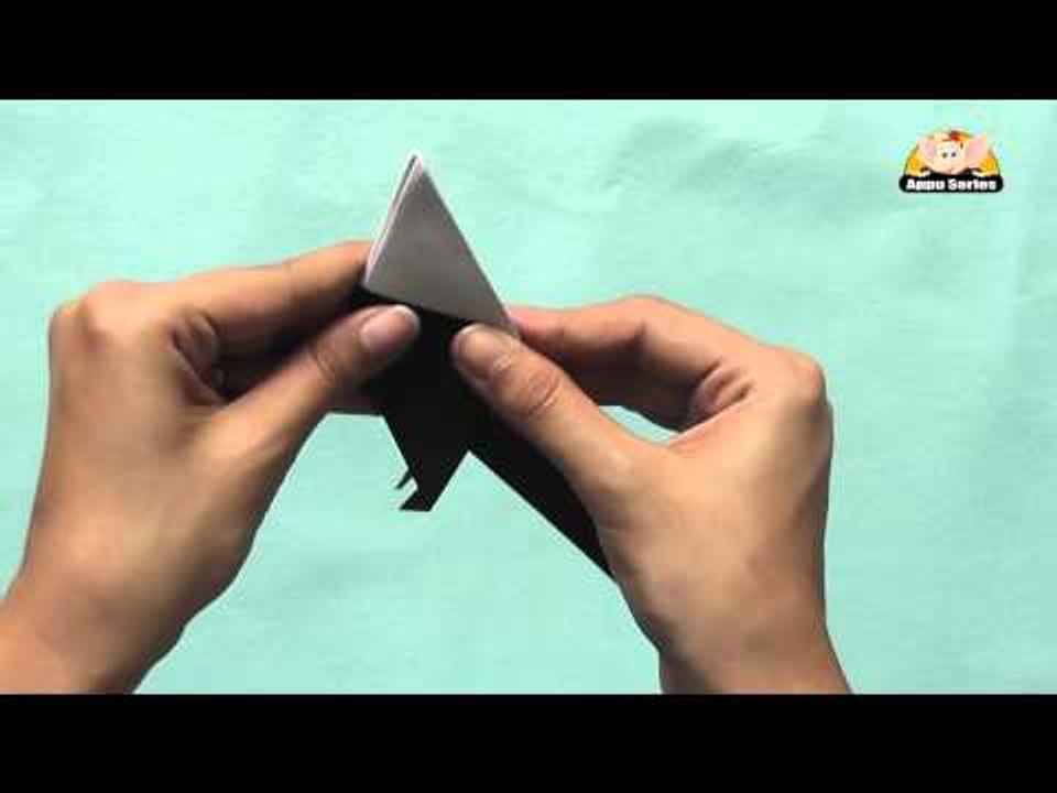 Origami in Marathi - Let's learn to make a Bird