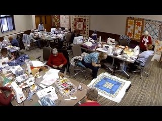 What happens at a Justhands-on.tv weekend quilt retreat?