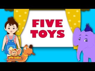 Song on Toys - Five Toys in Ultra HD (4K)