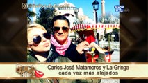Carlos José Matamoros y La Gringa cada vez más alejados