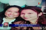 Accidente en Cerro San Cristóbal: prima de joven fallecida pide ayuda para costear gastos en clínica