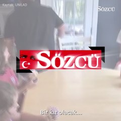 5. kez kız babası olacağını duyunca havuza atladı