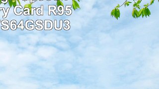 Transcend SDXC UHSI U3 64GB High Speed Flash Memory Card R95 W60MBs TS64GSDU3