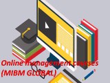 Online management courses (MIBM GLOBAL)