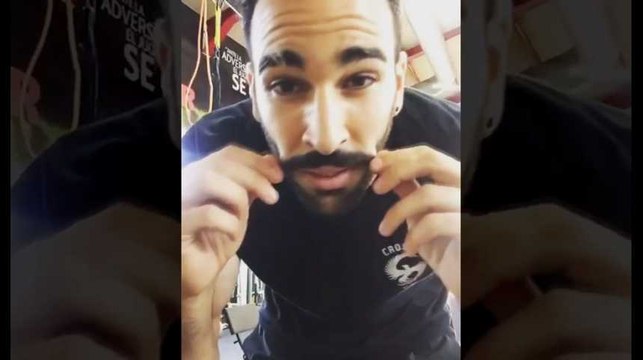 Les facéties d'Adil Rami sur Instagram !