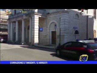Corruzioni e tangenti in Comuni del barese, 12 arresti