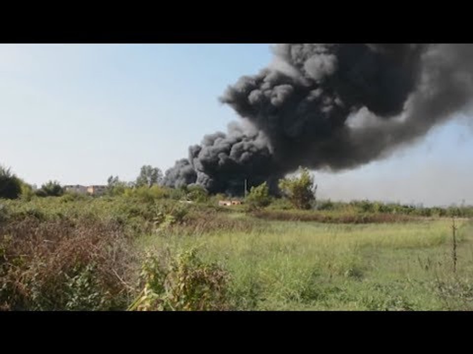 Castel Morrone (CE) - Incendia rifiuti pericolosi: arrestato agricoltore di Parete (11.07.17)
