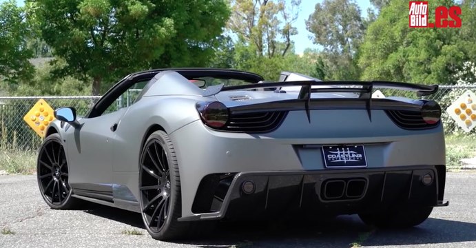 VÍDEO: Forgiato calza a este Ferrari 458 Mansory, ¡vaya llantas!