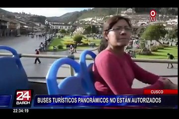 Buses panorámicos circulan sin autorización en Arequipa y Cusco