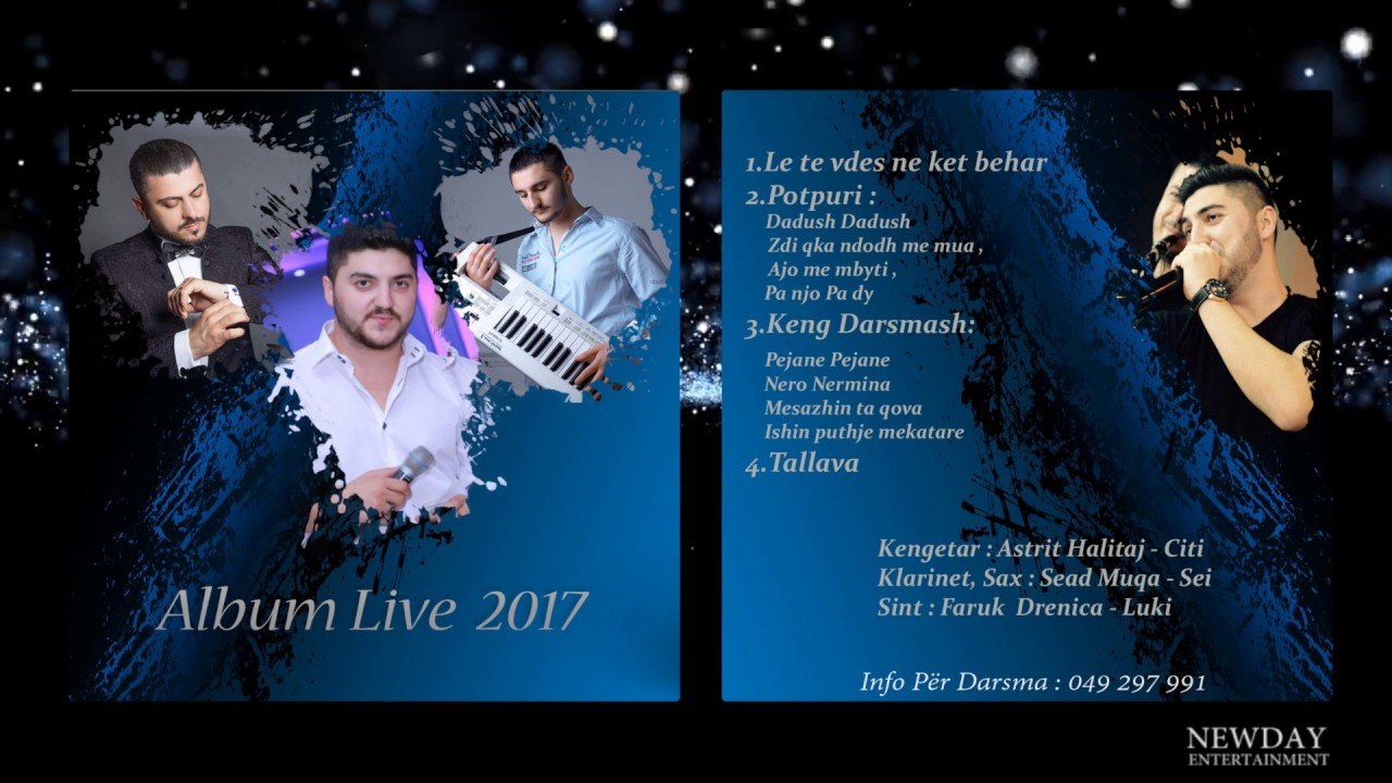 Astrit Halitaj - Mesazhin ta qova (Album live 2017)