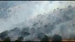 Ora News - Zjarret - Beteja me flakët, 13 vatra zjarri në 24 orë, operacione nga toka dhe ajri