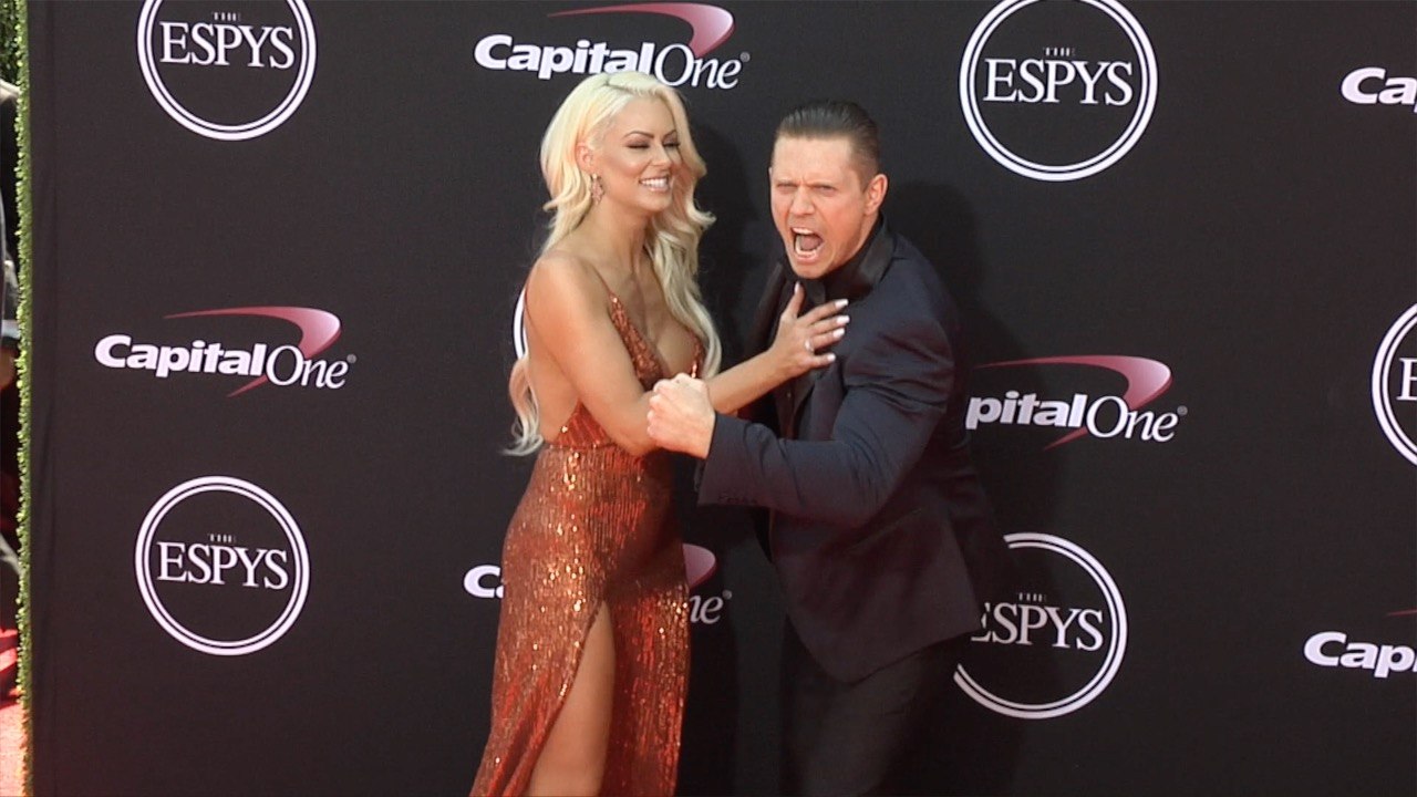 Maryse Ouellet and Mike Mizanin 2017 ESPY Awards Red Carpet