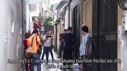 Tiếng kêu thất thanh trong căn nhà cháy khiến 4 người chết