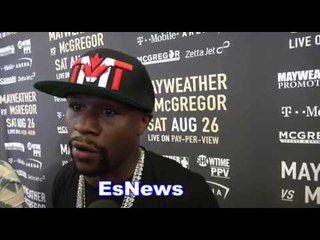 Floyd Mayweather Conor McGrgeor Can Have More Fans But I Got More Money EsNews Boxing