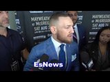 Conor McGrgeor:  Boxing Is Less Work Than Other Aspects Of MMA EsNews Boxing