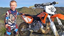 4-Year-Old Biker Is A Motocross Superstar