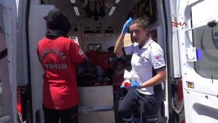 Şanlıurfa- Yolcu Otobüsünde Yangın Yaralılar Var-3