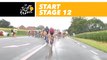 Départ / Start - Étape 12 / Stage 12 - Tour de France 2017