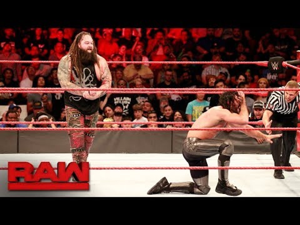 Seth Rollins vs. Bray Wyatt- Raw, July 10, 2017