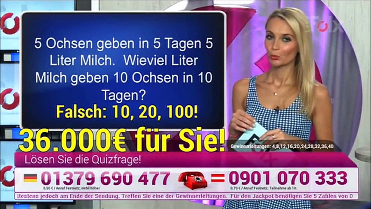 Folx Quiz Panne: Julia hat keinen Bock (08.07.2017)