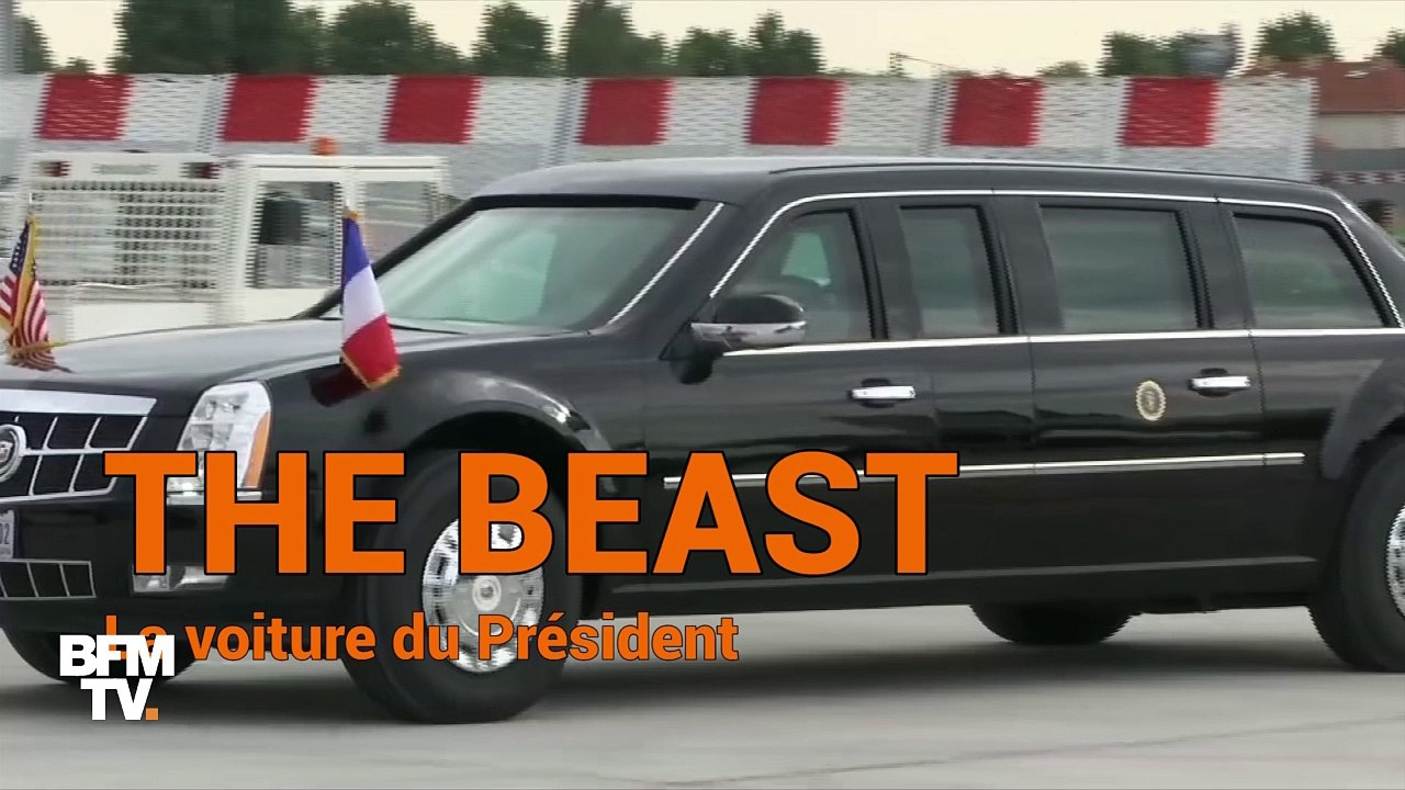 Donald Trump est à Paris avec son convoi… exceptionnel