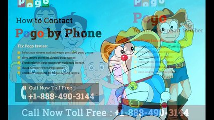 Pogo Technical Support Phone Number 1-888-490-3144