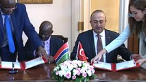 Dışişleri Bakanı Çavuşoğlu, Gambiyalı Mevkidaşı ile Ortak Basın Toplantısı Düzenledi