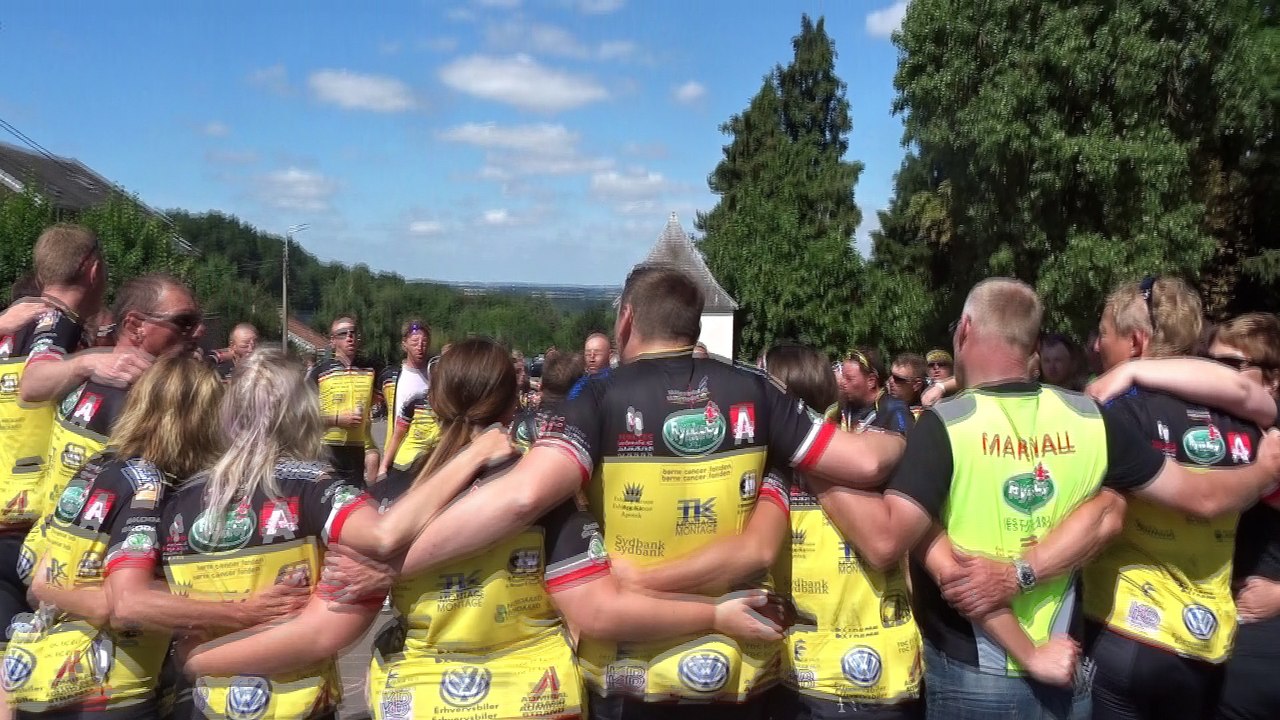 Danemark - Huy - Paris à vélo contre le cancer  (2)
