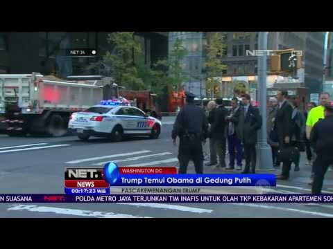 Donald Trump Temui Obama di Gedung Putih - NET24