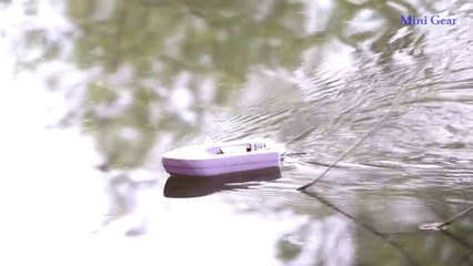 How to Make a Boat - Simple 9v Battery Foam Boat Mini Gear
