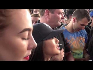 Rapper Gets Fans Pumped Up At Mayweather vs McGregor Tour EsNews Boxing