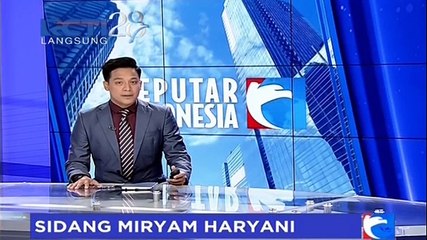 Sidang Perdana Pemberian Keterangan Palsu Miryam Haryani