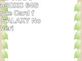 Professional Ultra SanDisk MicroSDXC 64GB 64 Gigabyte Card for Samsung GALAXY Note II