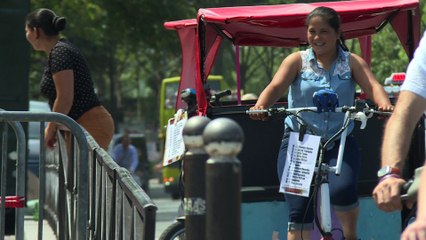 A Paris, la zizanie du business des vélos-taxis
