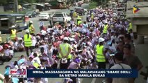 MMDA, magsasagawa ng malawakang 'Shake Drill' sa Metro Manila