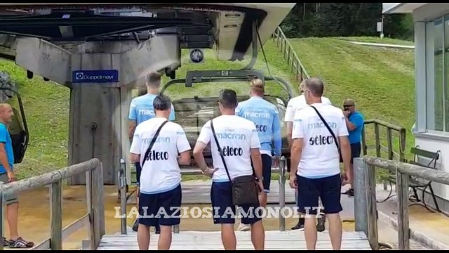 LUIS ALBERTO - IMMOBILE - FUN BOB - 13 LUGLIO 2017 - AURONZO DI CADORE RITIRO LAZIO