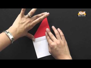 Origami - Make an Arrow Bookmark - Origami in Sindhi