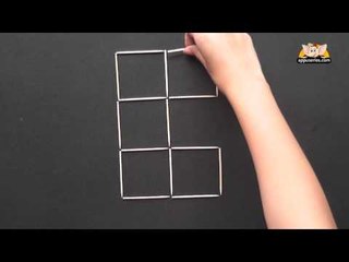 Try the most famous Toothpick Puzzle in Sindhi