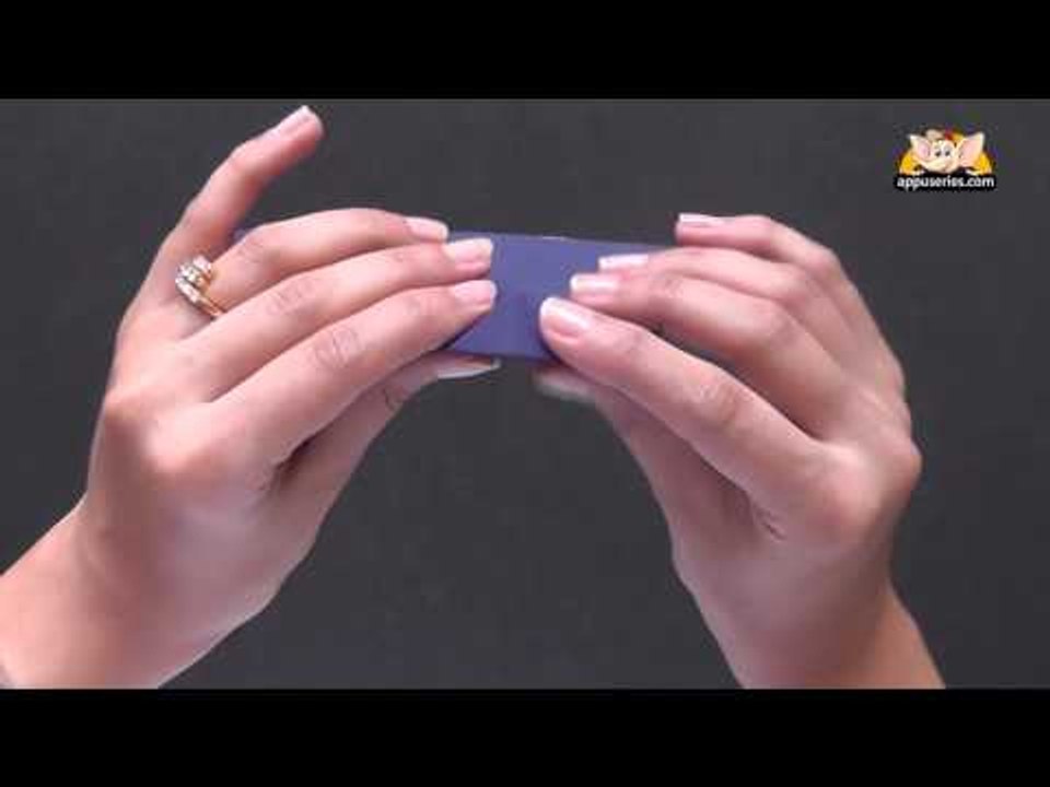 Origami - Origami in Sindhi - Learn to make a Pencil Holder