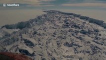 Huge iceberg breaks off in Antarctica