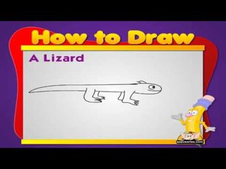 Learn to Draw Animals - Lizard